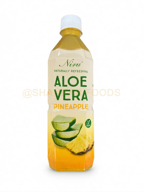 NIRU ALOE VERA PINEAPPLE DRINK 12*500ML